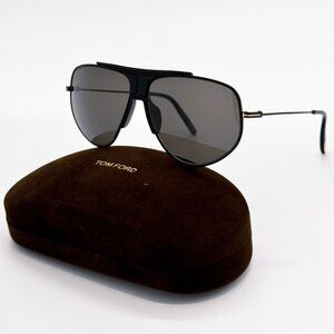 NEW TOM FORD SUNGLASSES ADDISON TF928 02A BLACK MEN EYEWEAR FT0928/S 02A